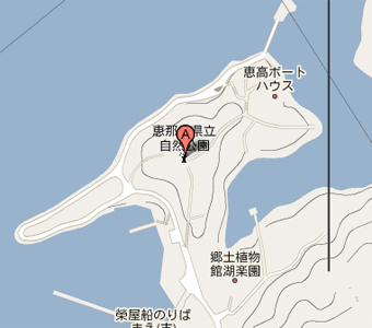 恵那峡地図