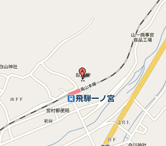 臥龍桜地図