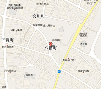 奈良津堤地図