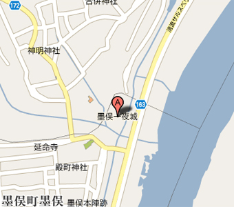 墨俣城地図