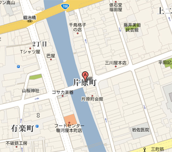 高山中橋地図